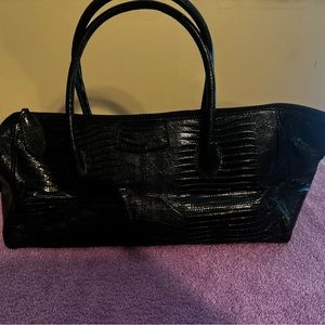 Roberto Botticelli snakeskin handbag